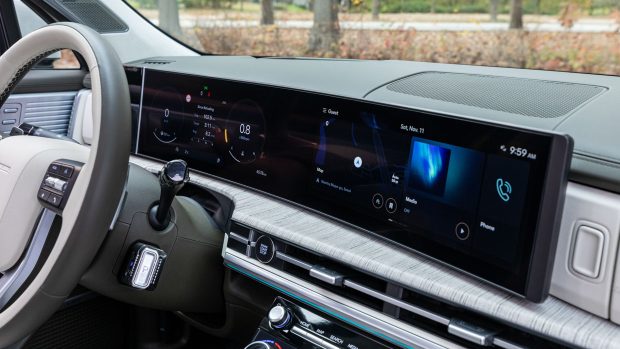 Écrans numériques du Hyundai Santa Fe 2024