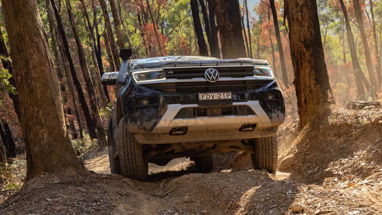 Volkswagen Amarok a levé la fermeture avant tout-terrain 2024