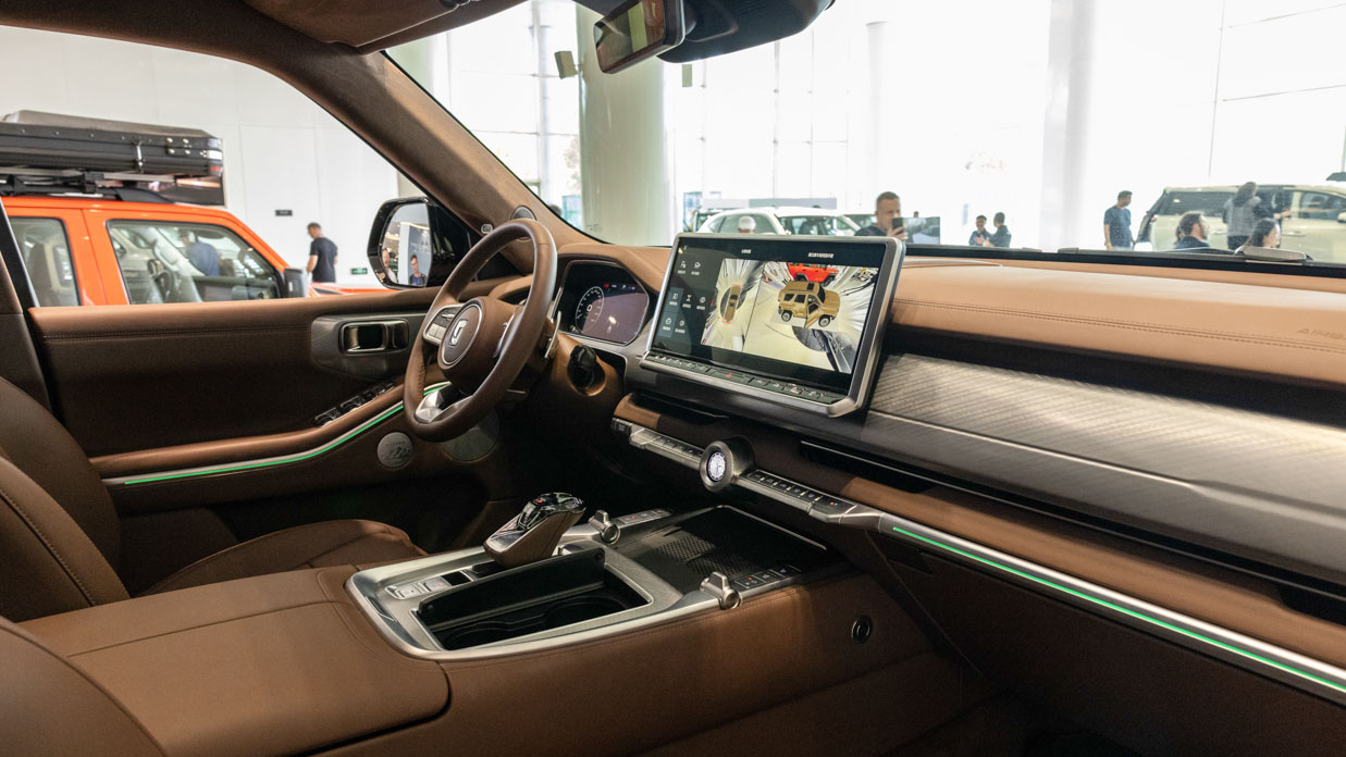 Écran tactile GWM Tank 700 2024