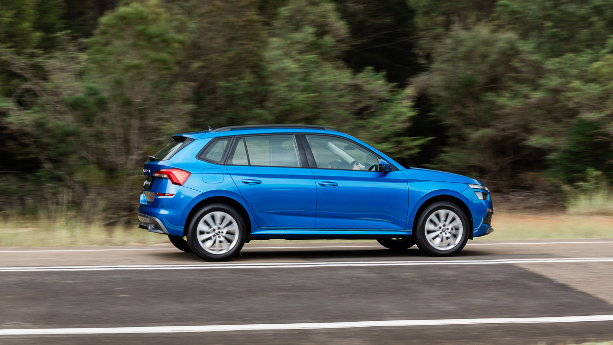 Skoda Kamiq 85TSI Runout 2024 côté conduite 2