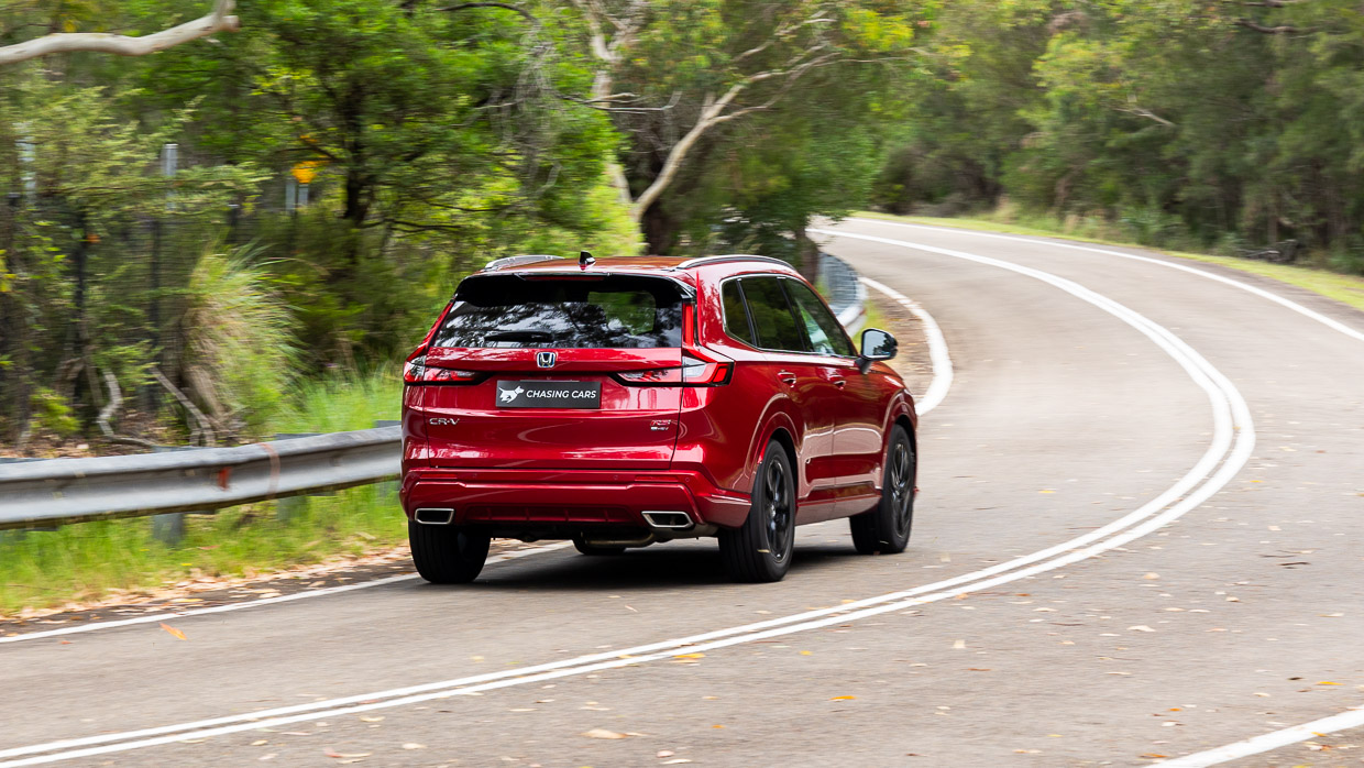 Honda CR-V e-HEV RS 2024 conduite arrière