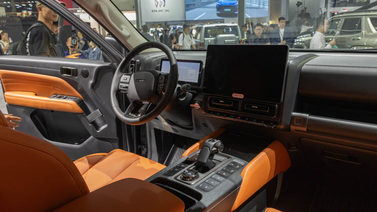 Plan large intérieur du GWM Haval H9 2024