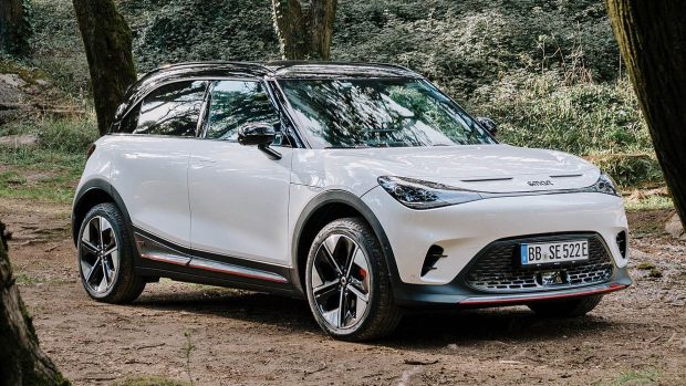 2023 Smart #1 petit VUS électrique avant 3/4 statique