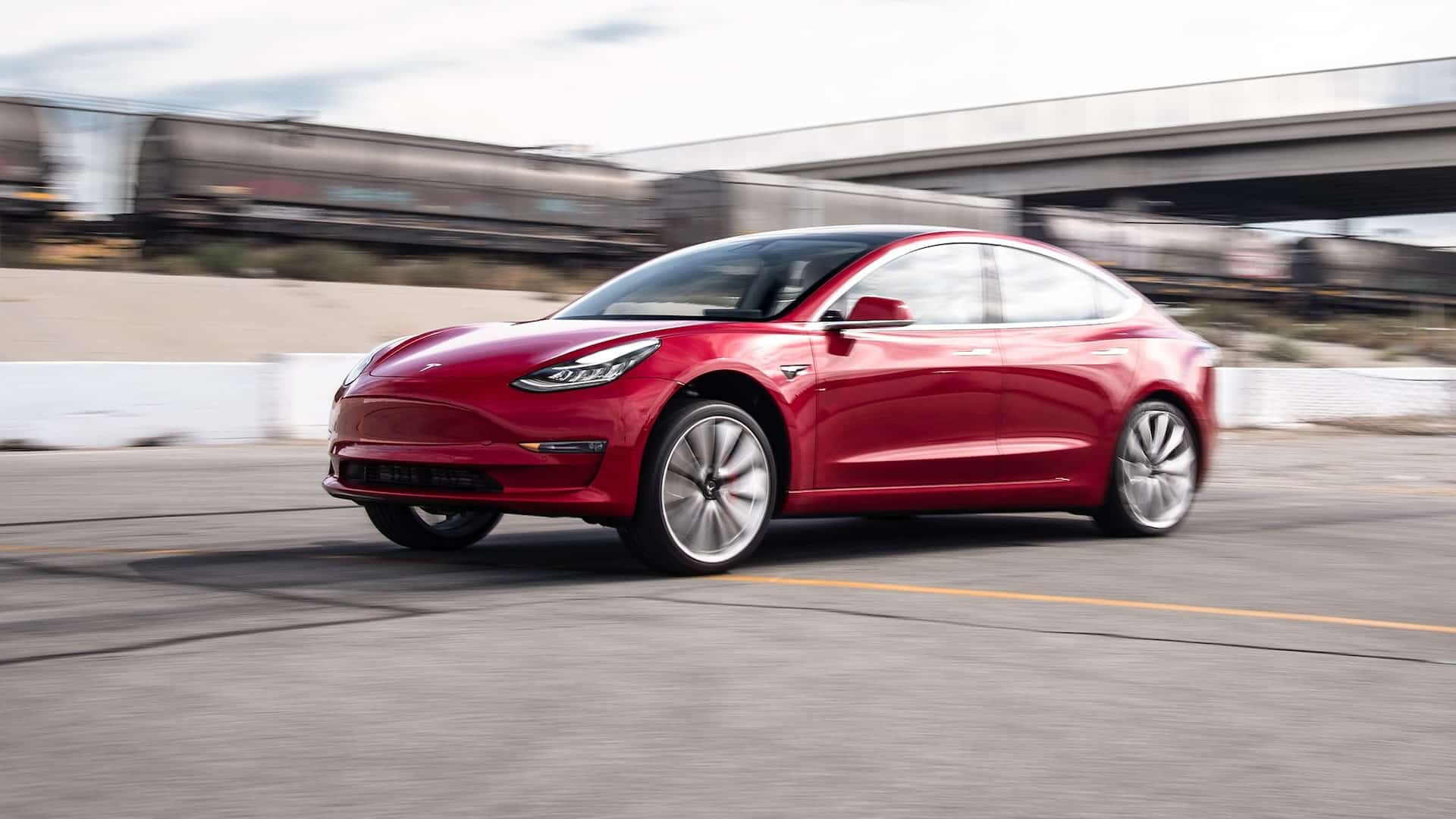 2018 Tesla Model 3 Dual Motor Performance launching in Fontana