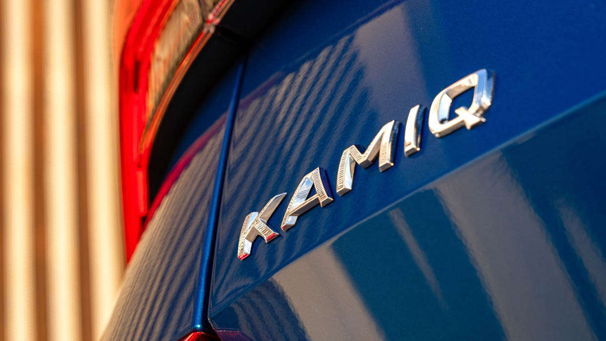 Badge arrière Skoda Kamiq Select 2024