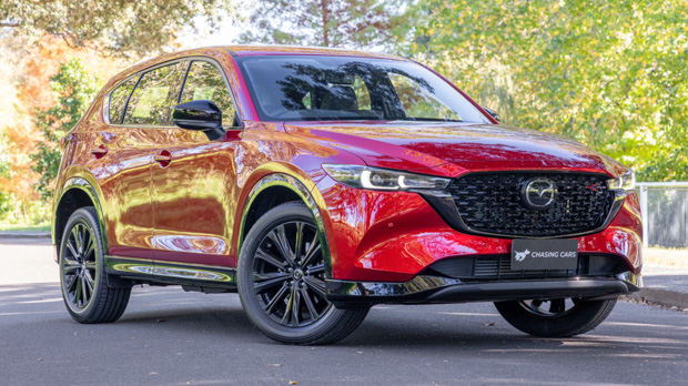 Mazda CX-5 GT SP Turbo 2023 vue avant 3/4