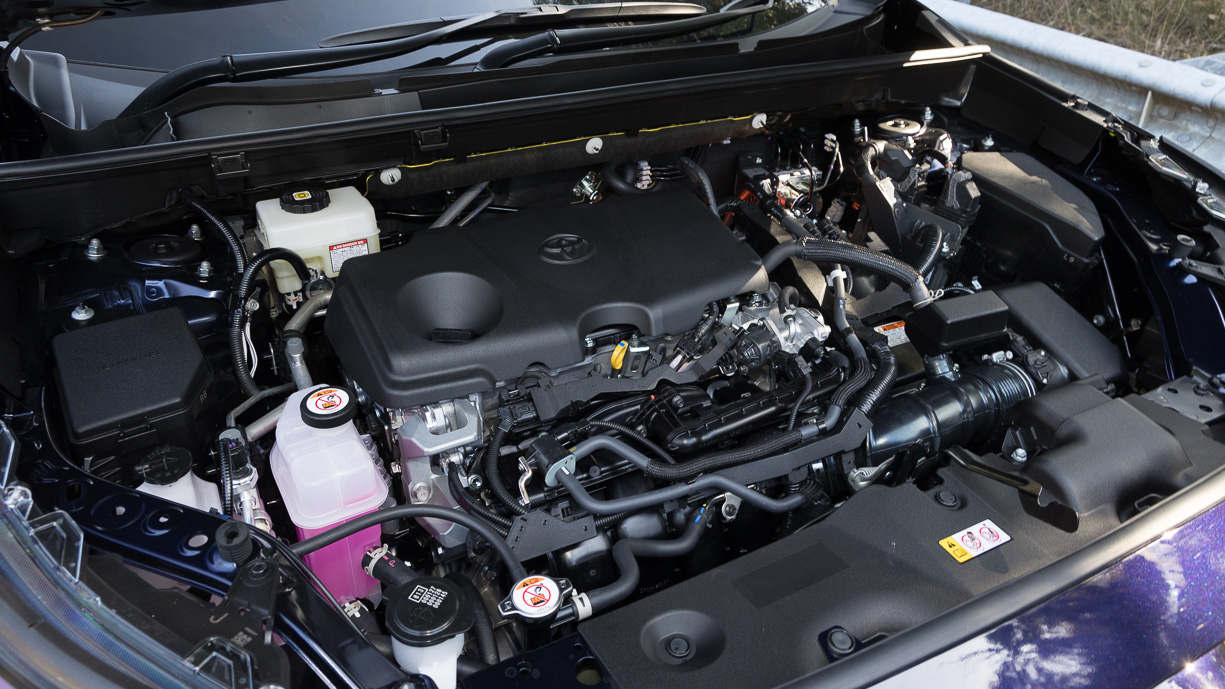 Photo du moteur du Toyota RAV4 Cruiser Hybrid 2024