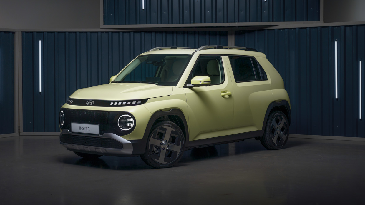 Hyundai Inster 2025 vue avant 3/4
