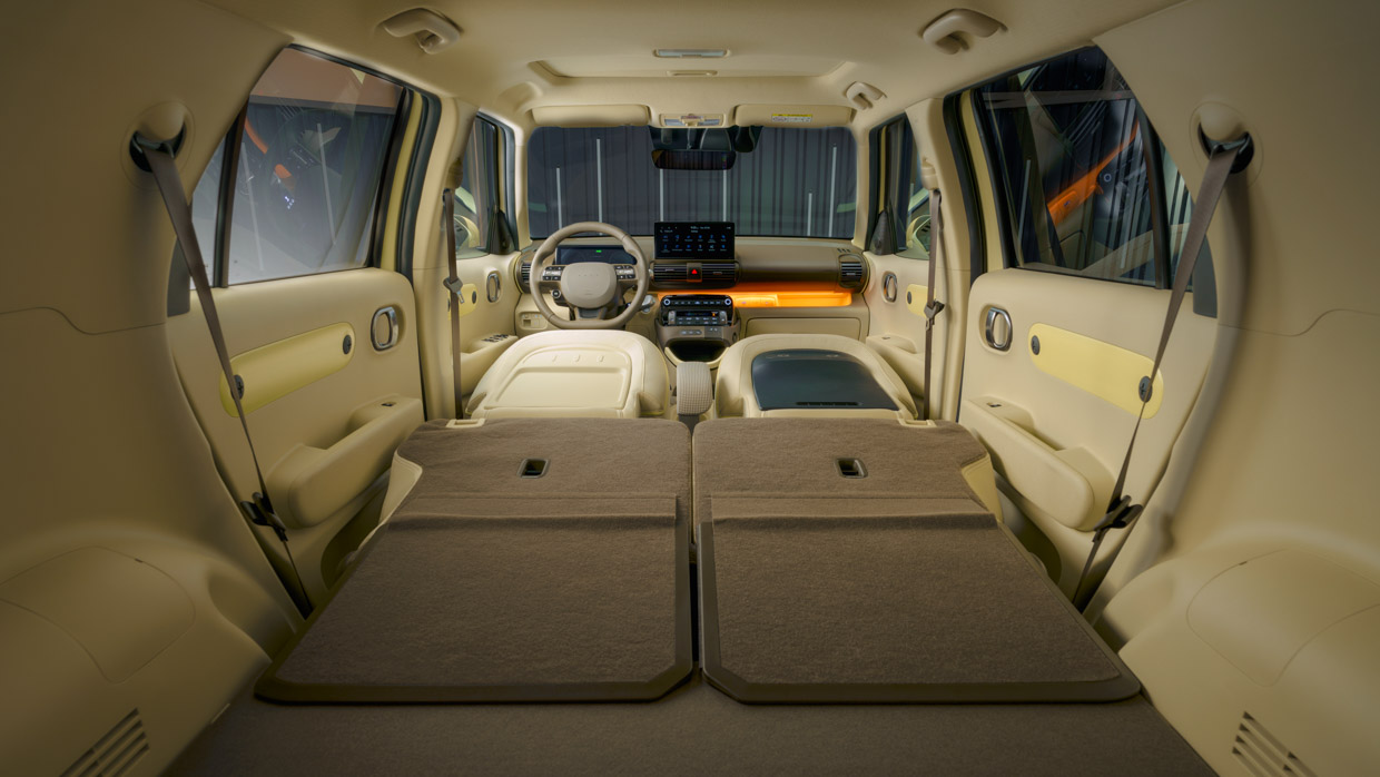 Coffre intérieur Hyundai Inster 2025