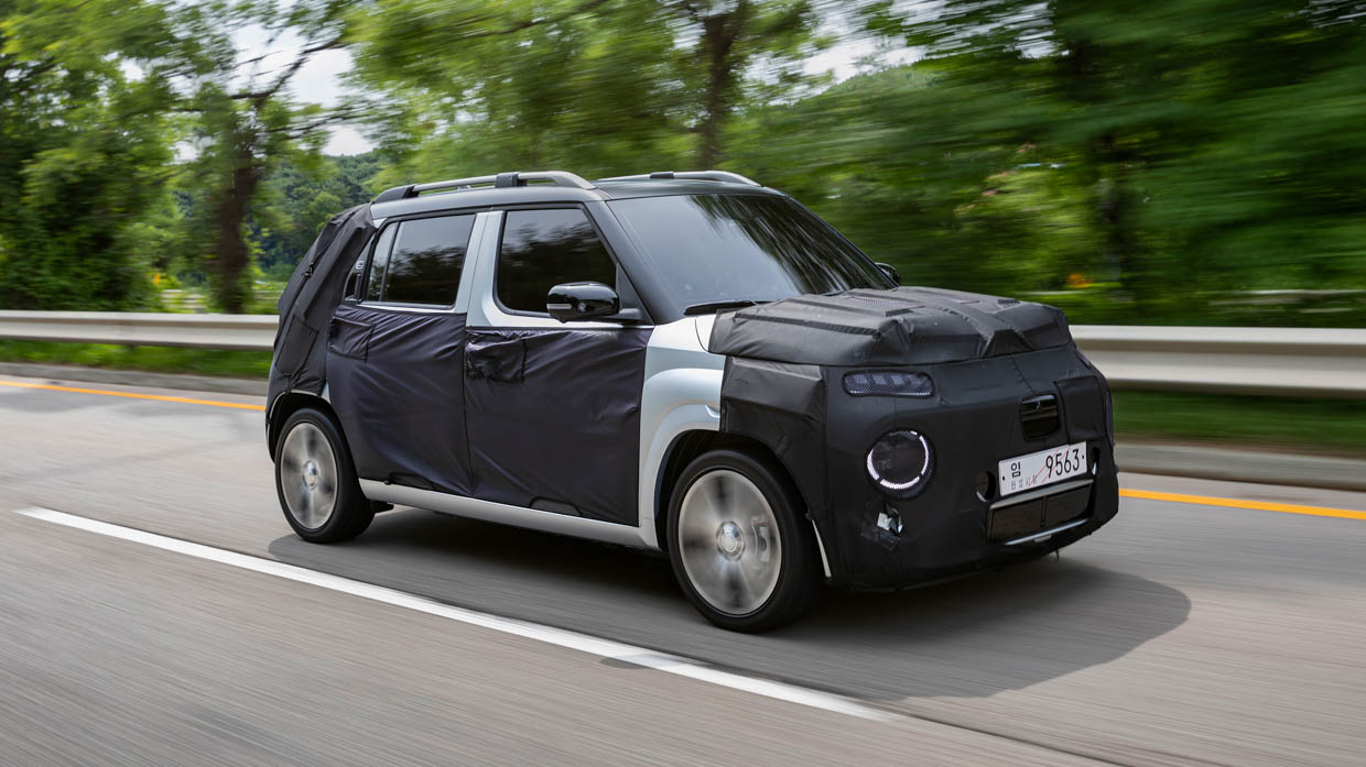 Hyundai Inster 2025, conduite avant