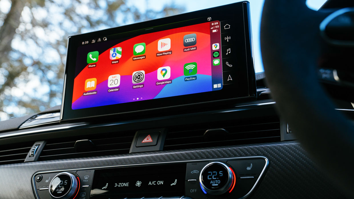 Audi RS4 Avant 2024 infodivertissement