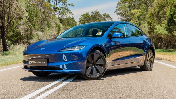 Tesla Model 3 RWD 2024 vue avant 3/4