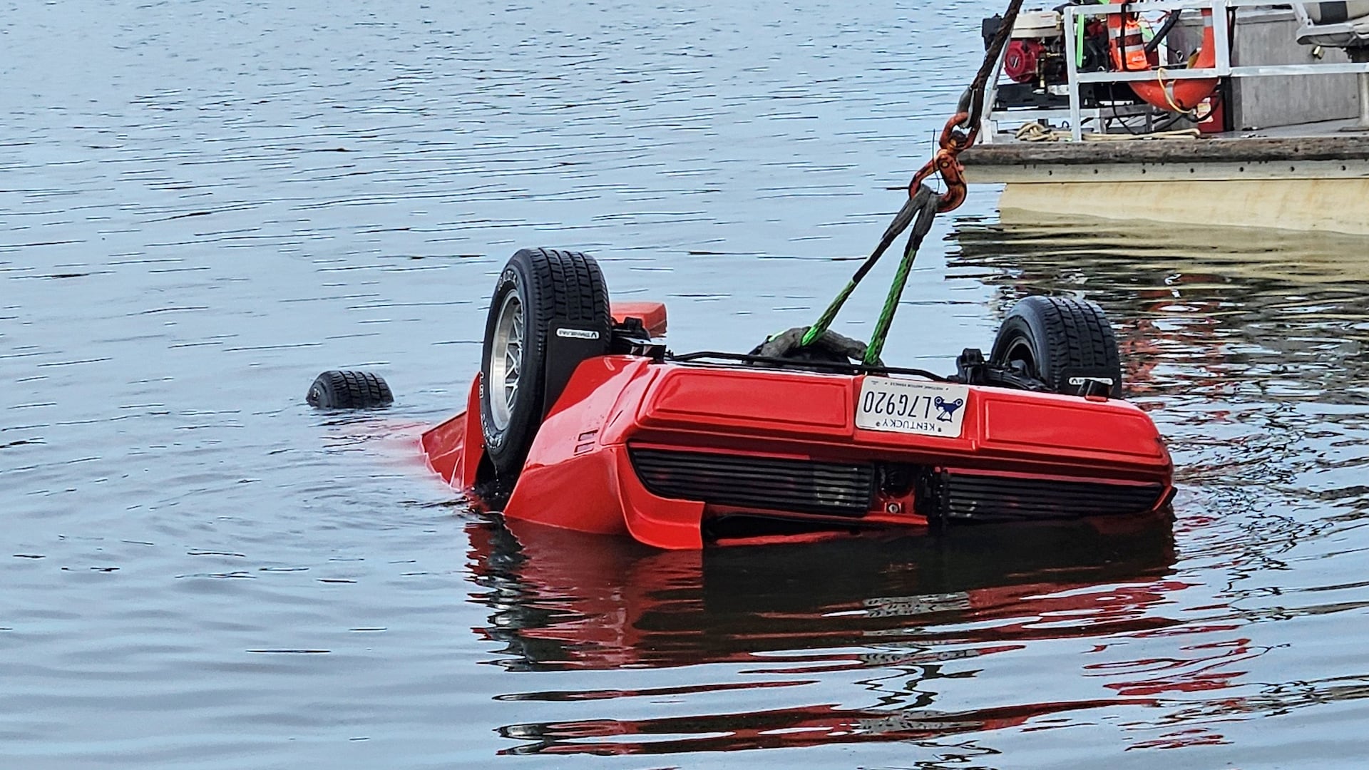 001 1979 Pontiac Trans Am Water Bandit WS6 Sank Lake four speed accident
