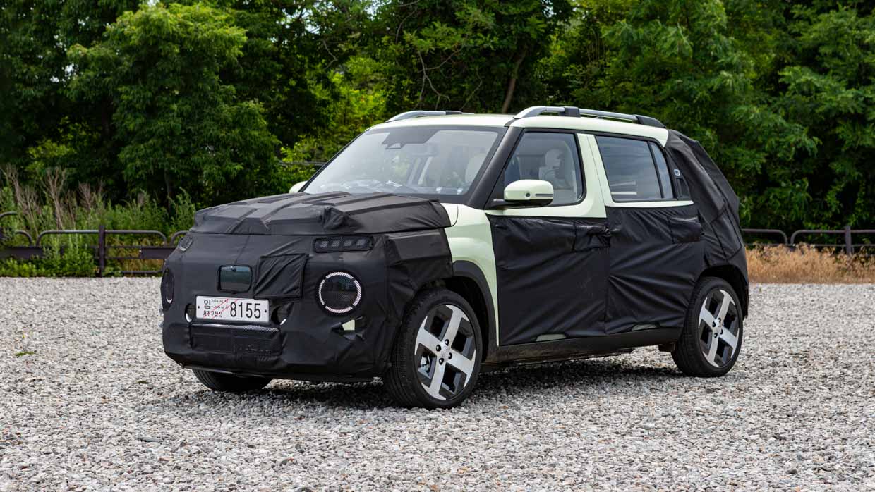 Hyundai Inster 2025 front 3/4 4