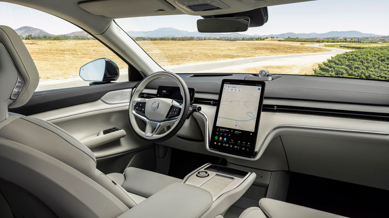 Intérieur du Volvo EX90 2024