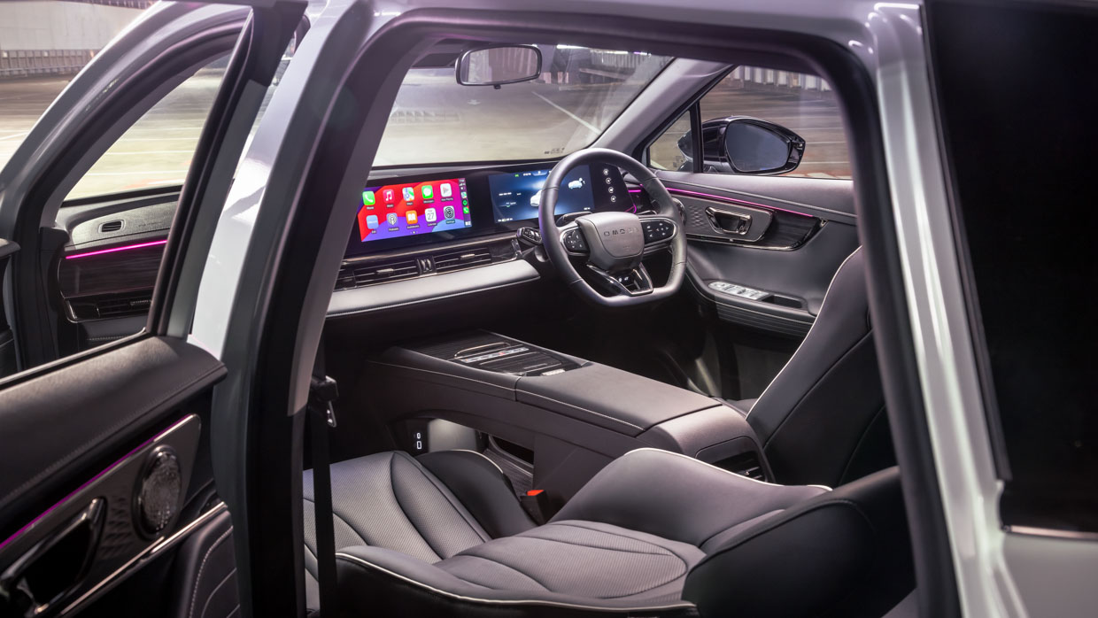 Intérieur de la Chery Omoda E5 2024