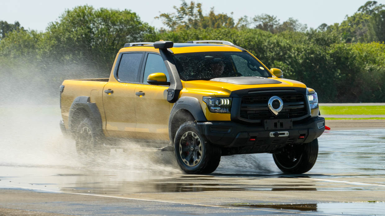 GWM Cannon Alpha PHEV 2024 dérive 2