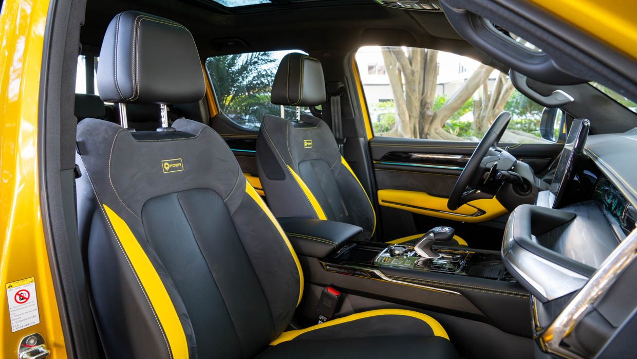 Sièges avant GWM Cannon Alpha PHEV 2024