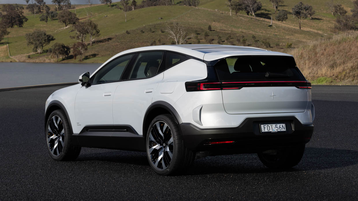 Polestar 3 Performance LRDM 2024 arrière 3/4 statique