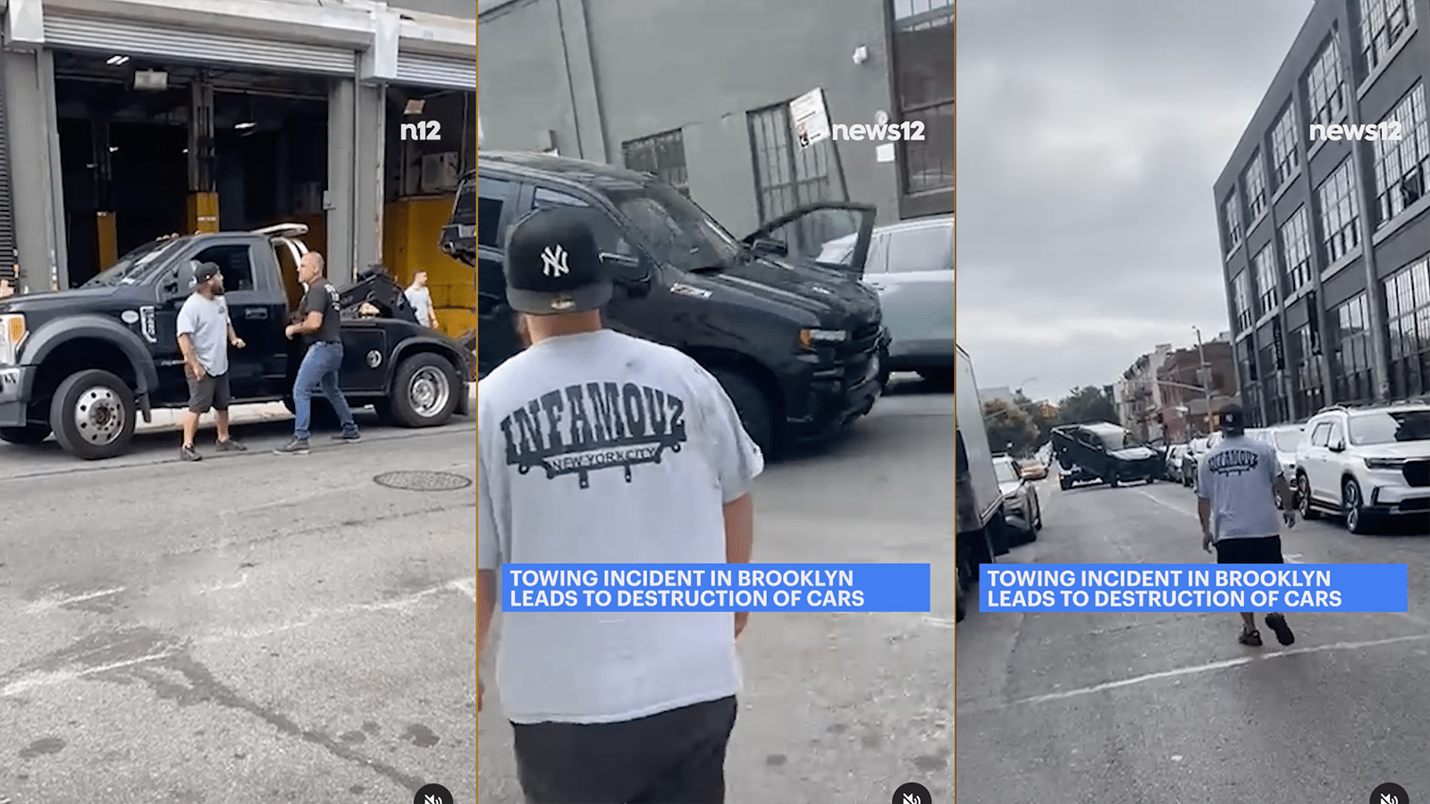 Stolen Brooklyn Tow Truck Road Rage 1