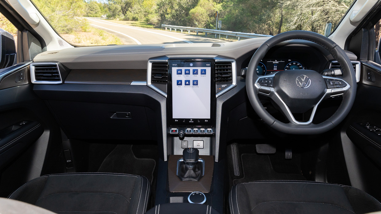 Siège intérieur avant large du Volkswagen Amarok Style TDI500 2024