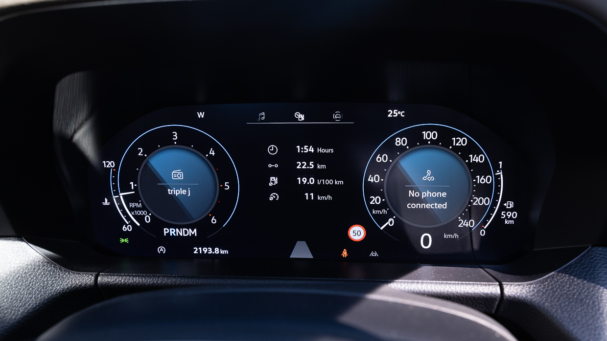 Groupe d'instruments numériques Volkswagen Amarok Style TDI500 2024