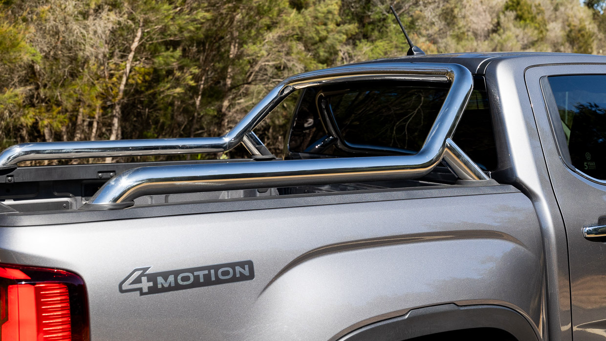 Barre sport argentée Volkswagen Amarok Style TDI500 2024