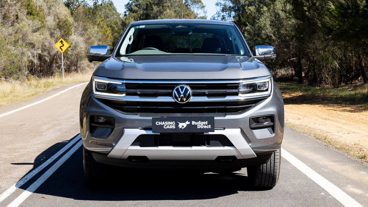 Angle de face avant du Volkswagen Amarok Style TDI500 2024