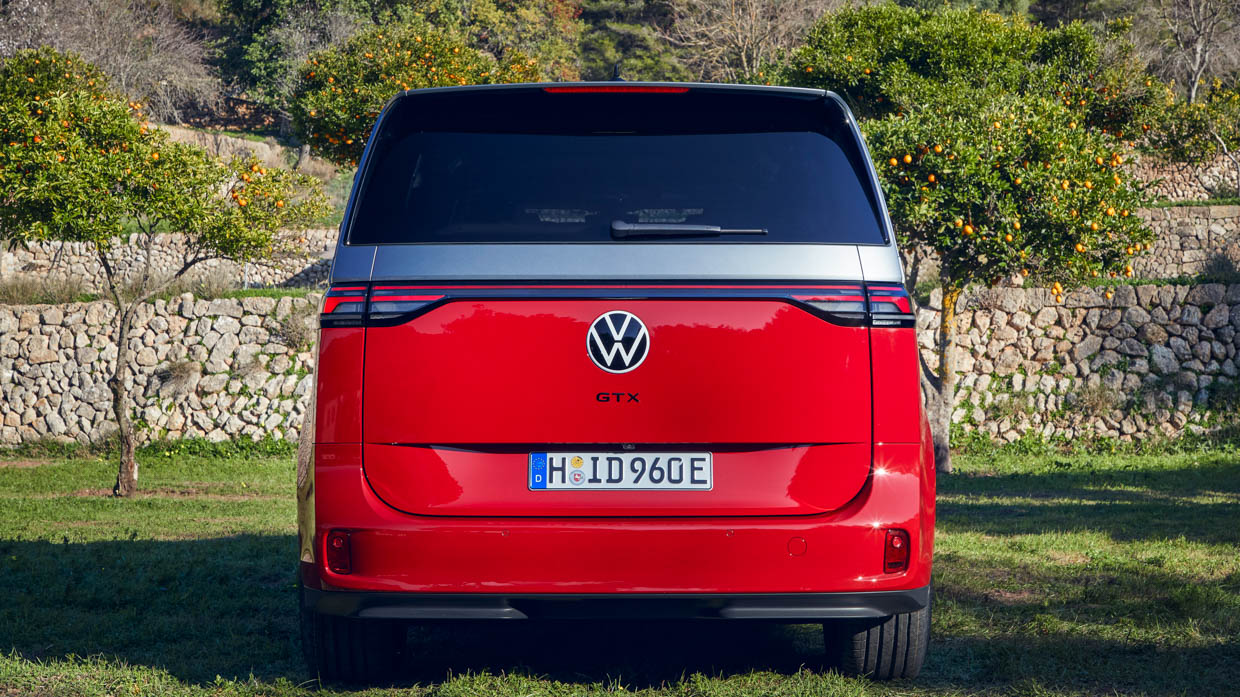 Angle arrière statique du Volkswagen ID Buzz GTX 2025