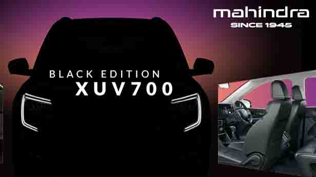 Mahindra XUV700 édition noire