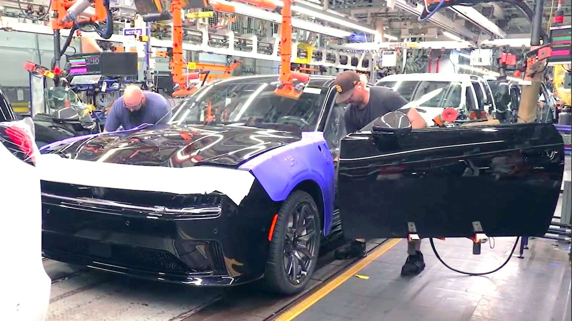 Dodge Charger EV Production in Windsor, Ontario