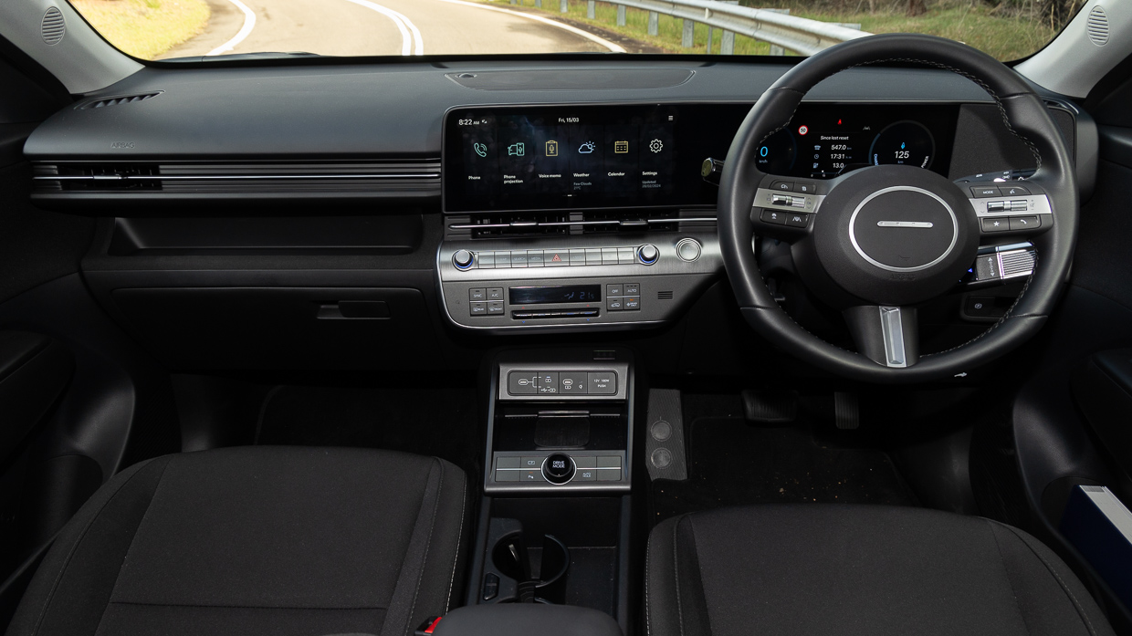 Hyundai Kona électrique 2024 intérieur 2