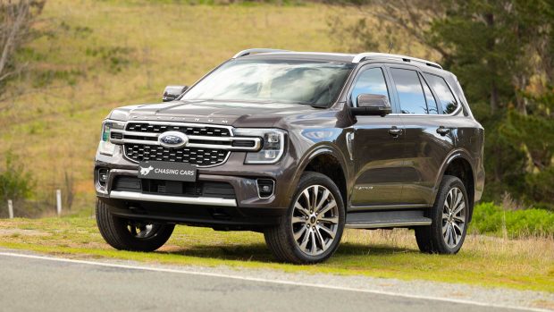 4RM Megatest Ford Everest Platinum 2023 avant 3/4