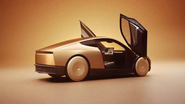 Véhicule concept Tesla Cybercab 2025