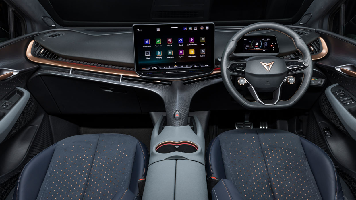 Intérieur de la Cupra Tavascan 2025