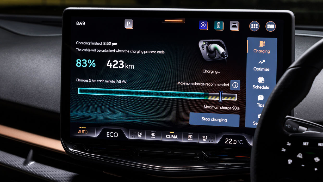 Recharge du Cupra Tavascan 2025