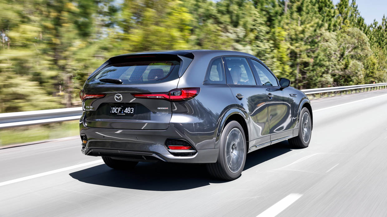 Mazda CX-70 Azami SP 2024 conduite 2