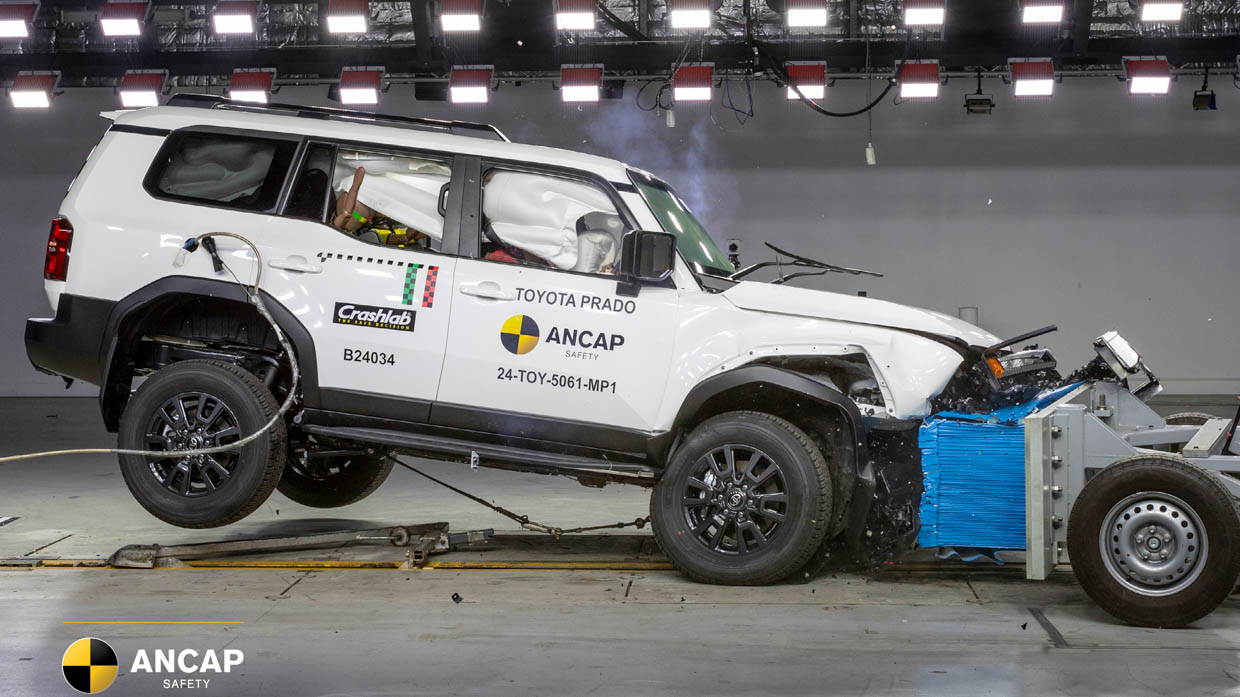 Le Toyota LandCruiser Prado 2025 obtient une note de sécurité ANCAP de cinq étoiles