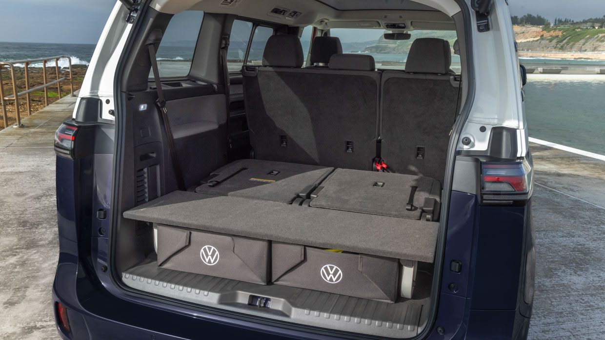 Volkswagen ID.Buzz LWB 2025 coffre intérieur 2