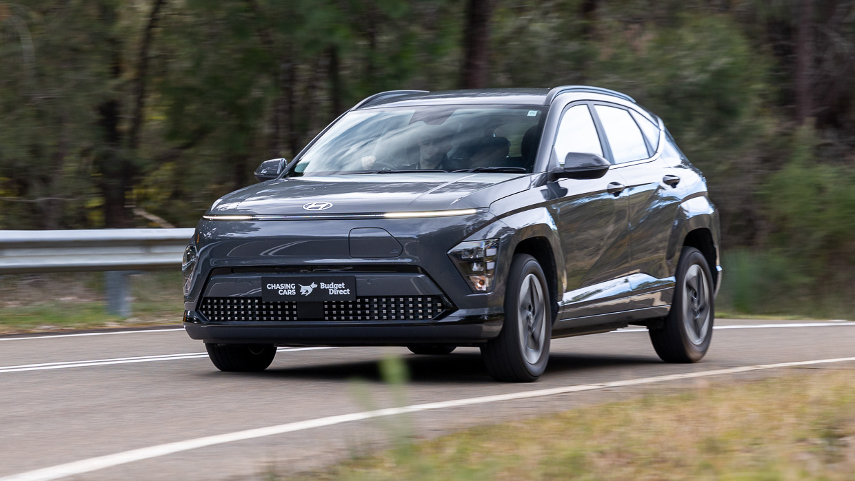 Hyundai Kona Électrique 2024 conduite avant 3/4 5