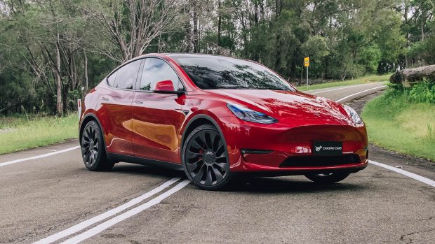 Tesla Model Y Performance 2023 avant 3/4