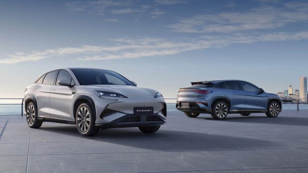 2025 BYD SEEDION 7 Duo Angles avant et arrière