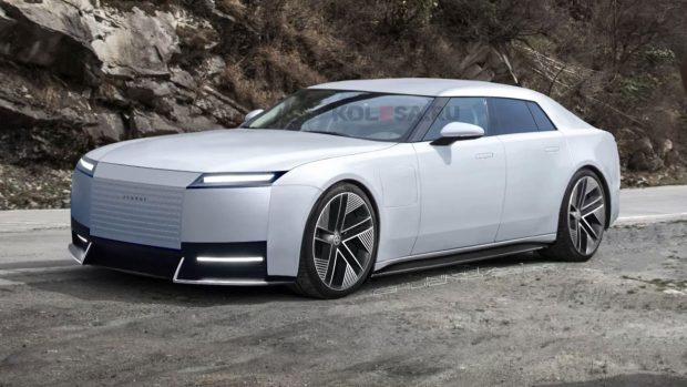 Jaguar Type 00 Sedan Render