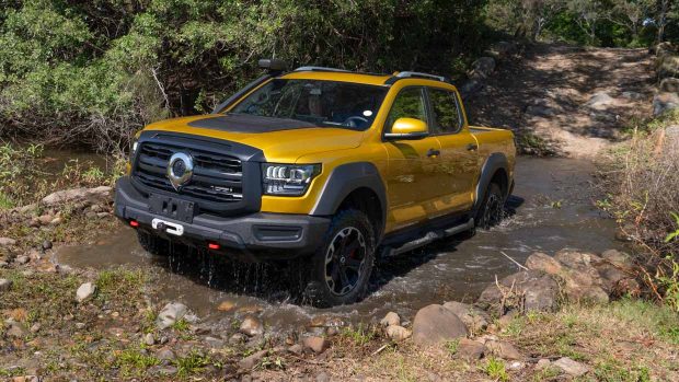 GWM Cannon Alpha PHEV 2024 hors route avant 2