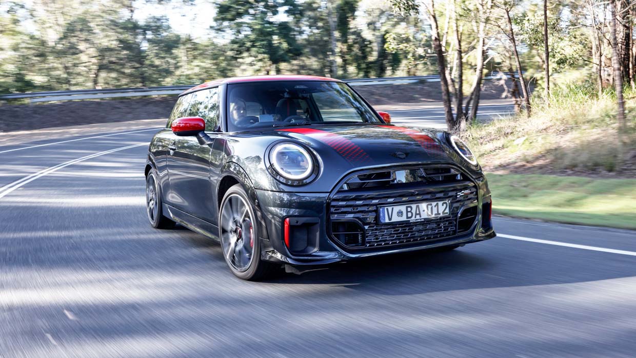 Mini Etrol JCW 2025 conduite