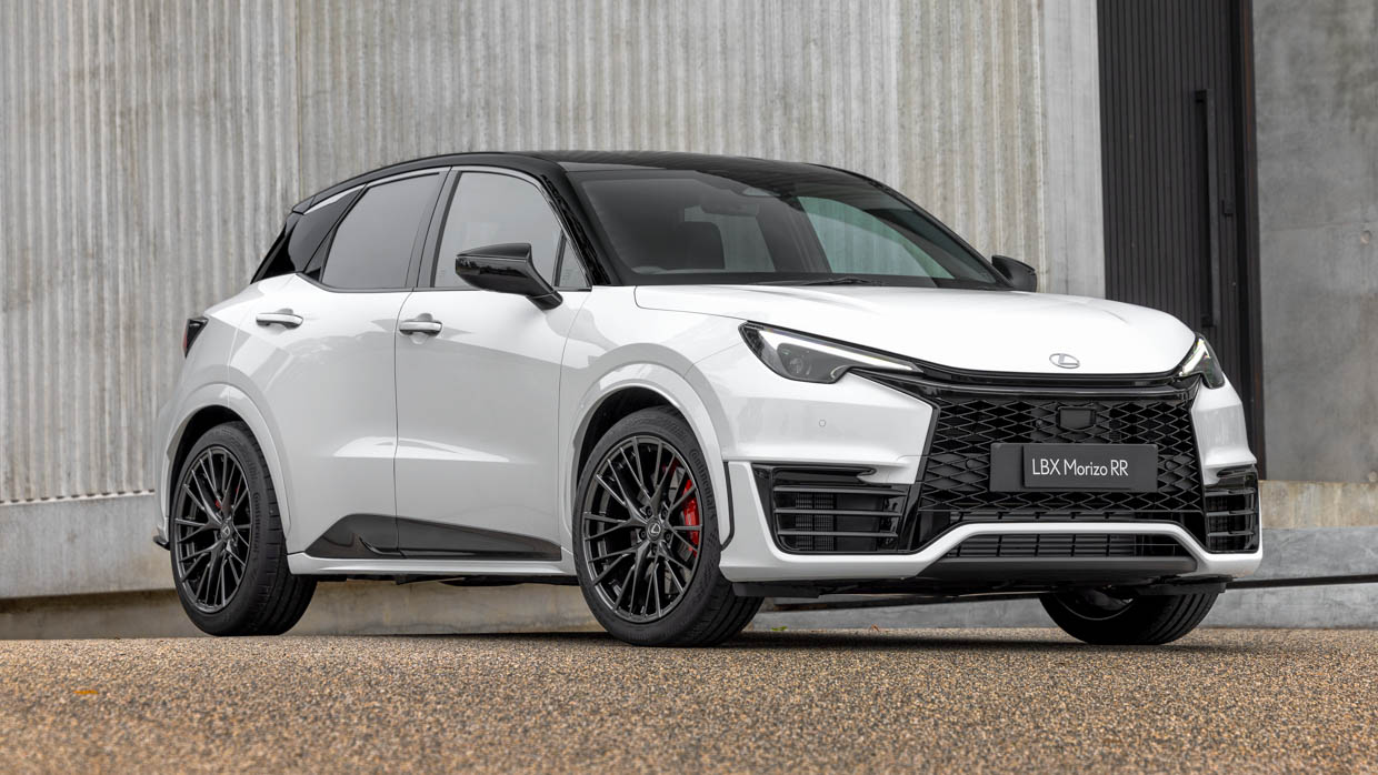 Lexus lbx Morizo ​​RR 2025 Front 2