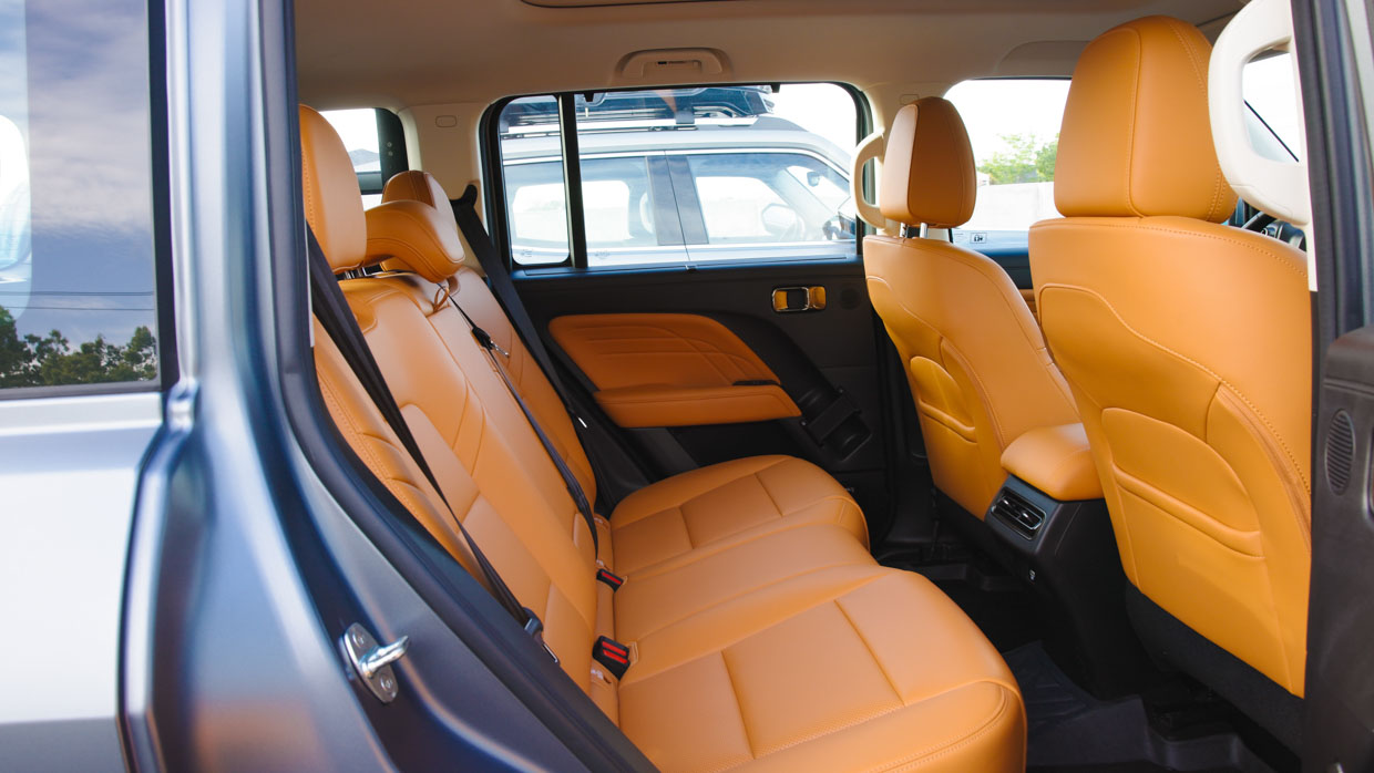 Haval Raptor 2025 siège arrière intérieur