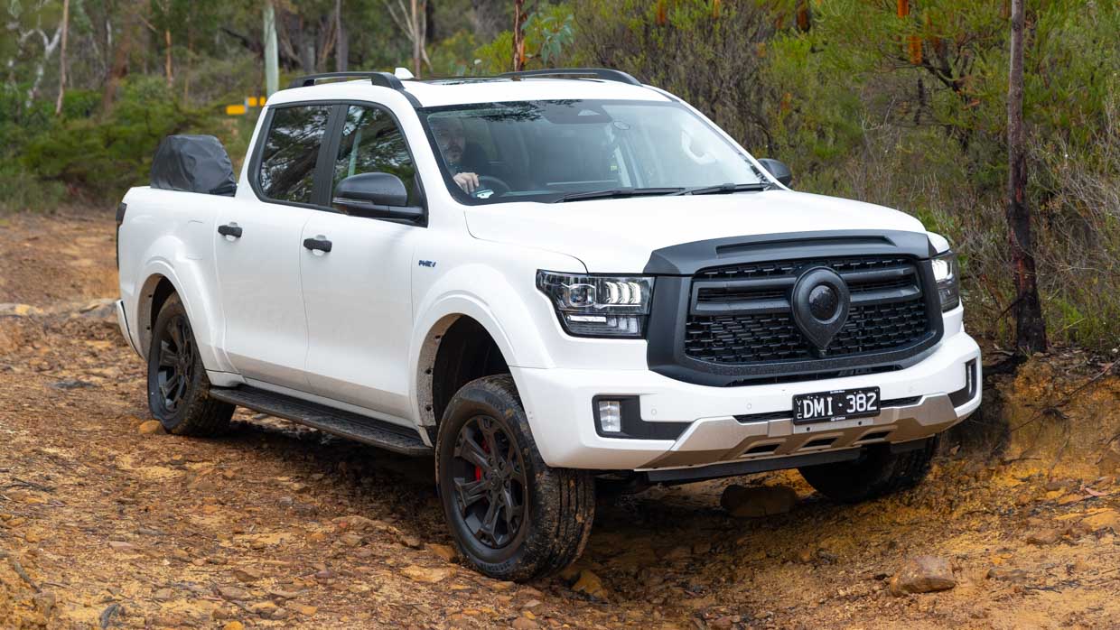 GWM Cannon Alpha PHEV 2025 hors route 8