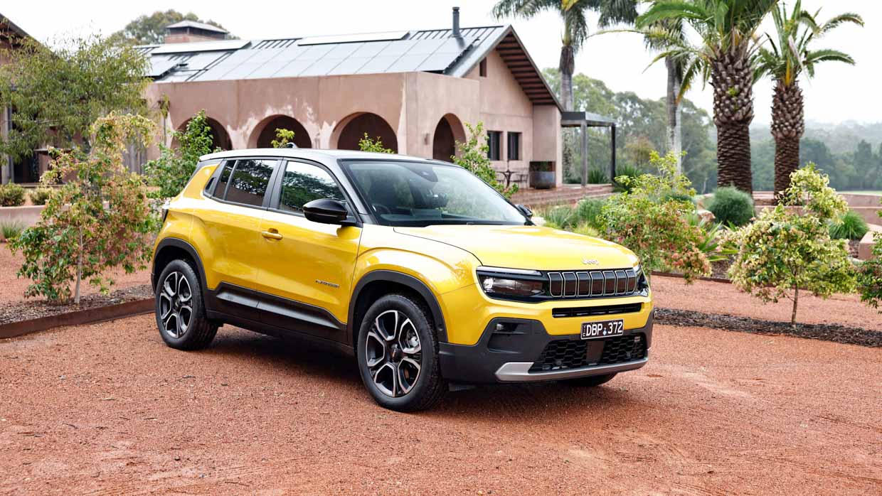 Jeep Avenger 2025 avant 3/4 4