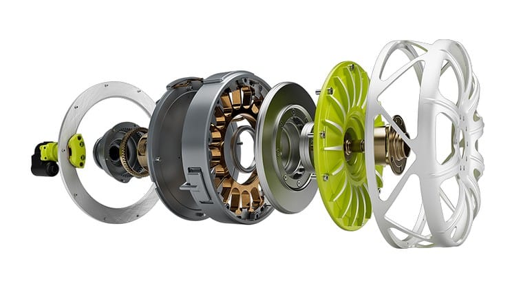 Orbis Electric HaloDrive Exploded View